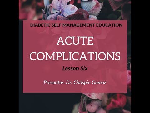 ACUTE COMPLICATIONS OF DIABETES