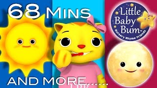 Day And Night Song | Plus Lots More Nursery Rhymes | 68 Minutes Compilation from LittleBabyBum!
