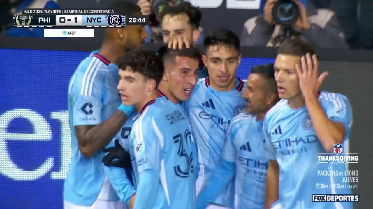 😎 NYCFC, A LA FINAL DEL ESTE | Philadelphia Union 0-1 New York City FC | HIGHLIGHTS | MLS Playoffs