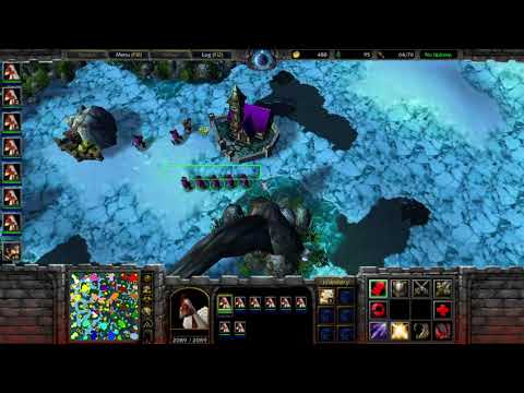 Warcraft 3 - Warm vs Cool Colors 12v12 (Humans) - feat. 12 Flying Chickens...