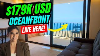 Own a Low Price Oceanfront Condo in Plaza del Mar Piramide!