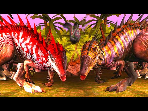 INDOMINUS REX VS INDOMINUS REX GEN 2 | JURASSIC WORLD THE GAME