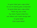 Wicked- No good Deed lyrics 