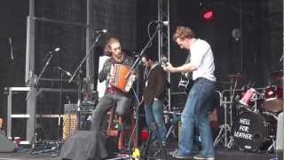Jason from Torcán and Murt from Amadáns n' Bodhrans- 