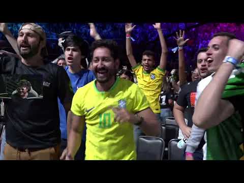 "A furia veio pra vencer", tela do gau e tela da ESL + chat