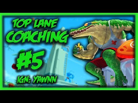 Top Lane Coaching #5 Yawnn - Renekton Vs Gnar [Platinum 4]