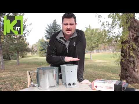 Why Hasn't This Gone Viral Yet??? - CampMaid Foldable Charcoal Chiminey