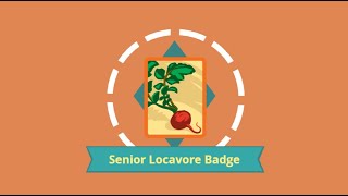 Senior Locavore Badge Blast