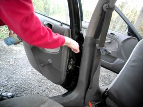 How To Fix Car Door Hinge Squeak/Creak - YouTube