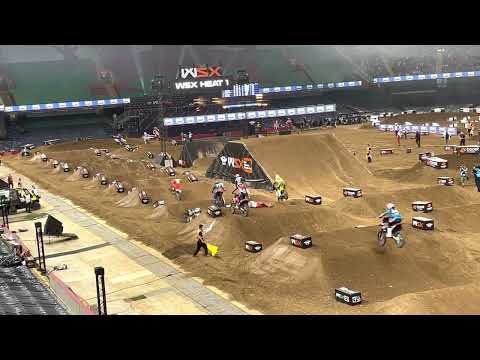 WSX Josh Grant Crash