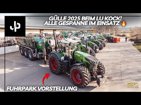 This Fendt fleet has it all! Slurry 2025 || JP Agrar
