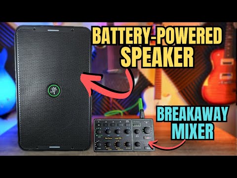 BATTERY-POWERED Speaker w/ BREAKAWAY MIXER - Mackie Showbox