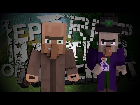 CentralAnimation - Witch vs. Villager. Epic Rap Battles of Minecraft (Animated Rap Battle) /w MCGamingFtW