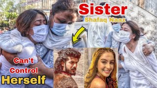 Sheezan Khan Sister Shafaq Naaz Can't Control Herself After Watching Tunisha Sharma Last Time