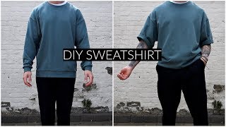*EASY* DIY OVERSIZED SWEATSHIRT | Men
