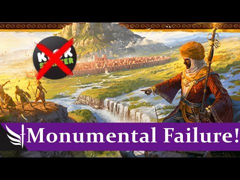 How not to run a Kickstarter (or play Monumental)