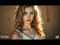 4K AI Art Lookbook Russian Woman With Ice Blue Eyes Golden Curls