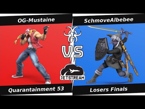 Quarantainment 53 Losers Finals - OG-Mustaine (Terry) Vs. SchmoveAlbebee (Link) - SSBU