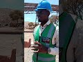 Honourable S Timburwa At Pickstone Mine Interview By Journalist Washington Chikombingo