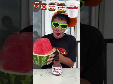 How to make the best CHOCOLATE MELON for mom?😅❤️🍉#shorts #viral #gukafamilyshow