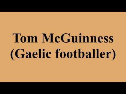 Tom McGuinness (Gaelic footballer)