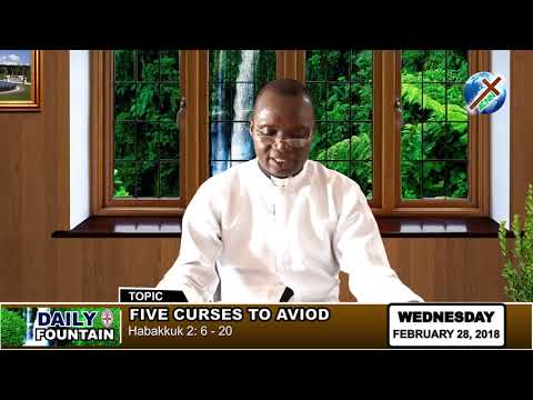 DAILY FOUNTAIN OF FEBRUARY 28, 2018 - REV. CANON. GABRIEL A. KPAGBAN