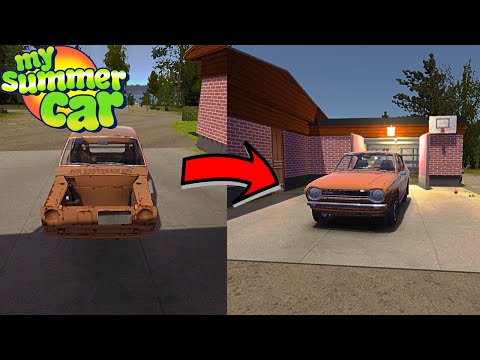 [PORADNIK] BUDOWA SATSUMY (ELEKTRYKA, SILNIK, KAROSERIA) - My Summer Car #59 | Radex