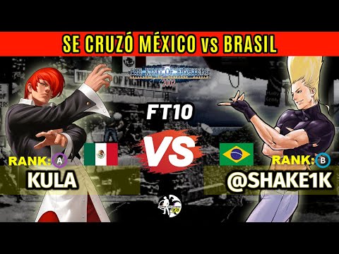 KULA desafía a un Duro Player de Brasil ¡Buen choque de poderes! KOF 2002