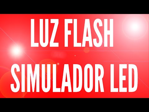 LUZ FLASH ROJA !!🎇RED DISCO LIGHT  | 10 HORAS |Ambiente Fiesta ✨