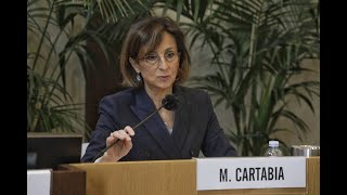 Anteprima video Intervento della ministra Cartabia al convegno dell'Università Cattolica sulla giustizia riparativa