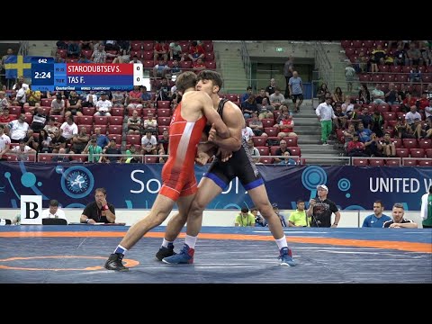 1/4 GR - 71 kg: S. STARODUBTSEV (RUS) v. F. TAS (TUR)