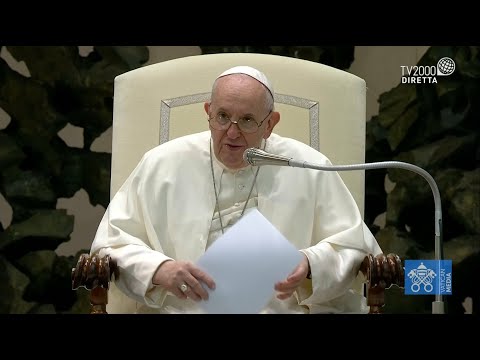 Papa Francesco, Udienza Generale del 29 settembre 2021