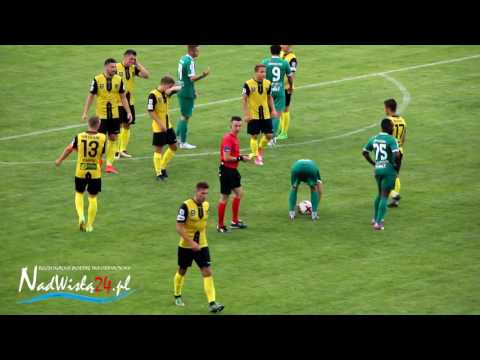 04.08.2017 BRAMKI Z MECZU: Siarka Tarnobrzeg - Radomiak Radom 1:3