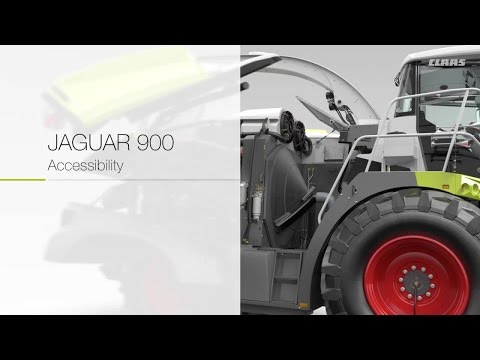 CLAAS JAGUAR 900. Accessibility.