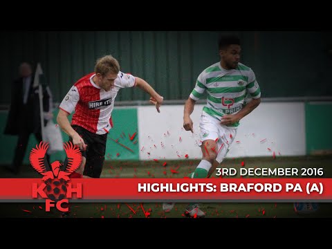 Bradford PA 1-3 Harriers 03/12/16: The goals
