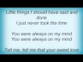 B.B. King - Always On My Mind Lyrics_1