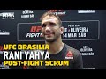 Rani Yahya: Enrique Barzola And I ‘Have To Do It Again’ After UFC Brasilia Draw - MMA Fighting