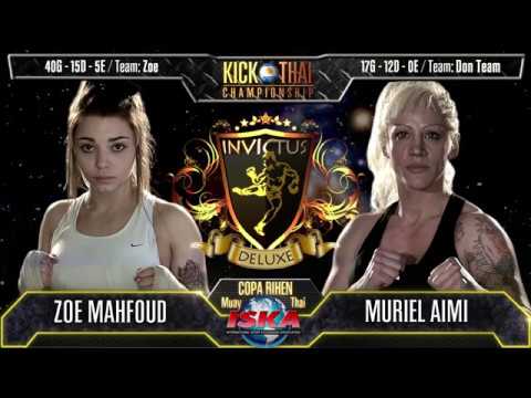 Muriel Aimi vs Zoe Mahfoud - Invictus Deluxe - Sept 23