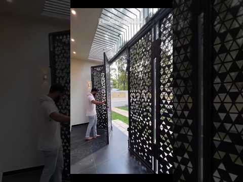 Latest New Sliding Folding Gate idea and item #slidinggate #foldinggate #latestdesign #trending