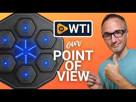 2024 New Music Boxing Machine with Two Pairs of Gloves - WTI product video review