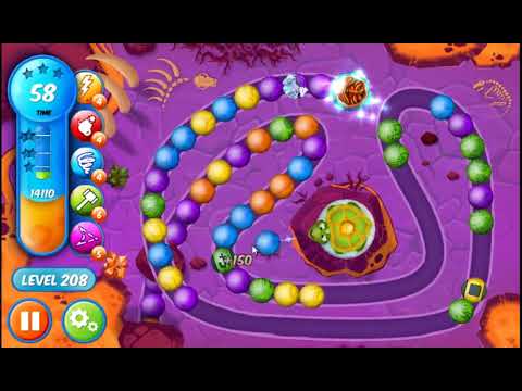 Marble Woka Woka Level 208 - NO BOOSTERS 🐢 | SKILLGAMING ✔️