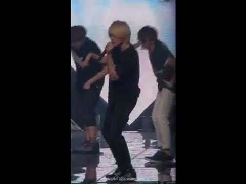 (Eunhyuk focus)110805  Super Junior - Mr. Simple Rehearsal