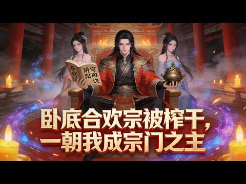 【Multi Sub】《臥底合歡宗被榨乾，一朝我成宗門之主》覺醒前世記憶，獲混沌鼎與蒼穹陰陽訣，從此各大宗門我橫著走#漫劇 #動態漫 #AI漫劇 #動漫 #動畫