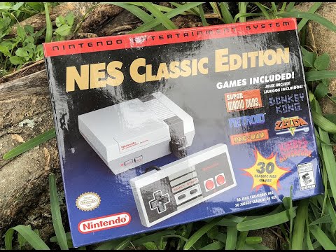 Modded 1000 Games Nintendo NES Classic Mini 2018 Edition - Review and Unboxing