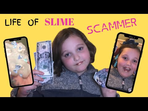 Life Of A Slime Scammer In 2020 funny skit real vs fake diamond slime