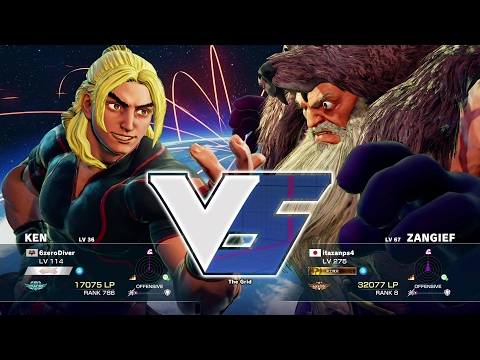 Eita (Ken) vs Itazan (Zangief)：えいた（ケン）vs 板ザン（ザンギエフ）