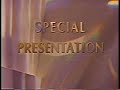The Disney Channel Special Presentation Intro 1991