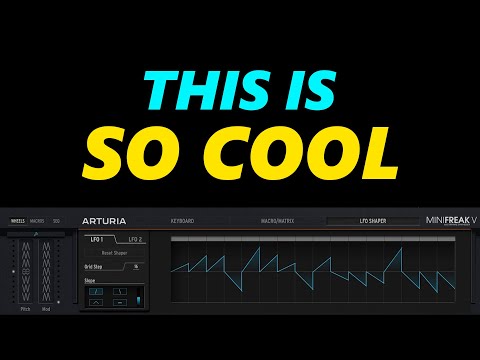 The Minifreak V LFO Shaper is So Cool!
