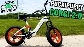 Puckipuppy Corgi 2.0 - Full Suspension Fat Tire E-Bike for the Whole Family!