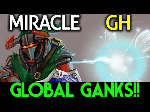 THE KILLER DUO! GLOBAL GANKS Miracle- play Chaos Knight ft IO by Gh Dota 2 7.0